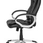 Office chair Leatherette Black 8