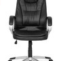 Office chair Leatherette Black 9