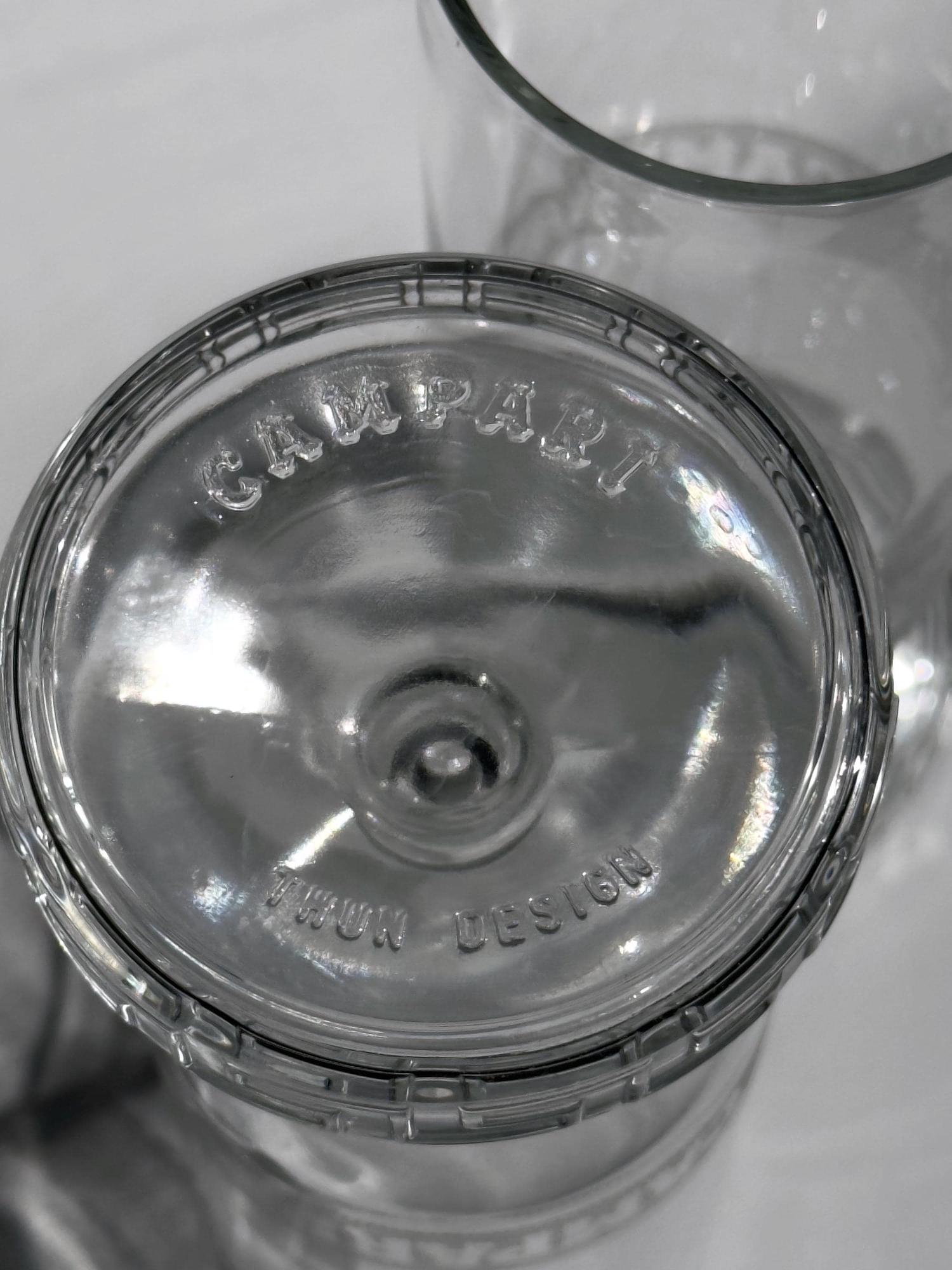 5 Campari „Greca“ Bittergläser von Matteo Thun für Alessi 1