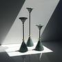 3er Set Christian de Beaumont zugeschriebene Postmodern 0