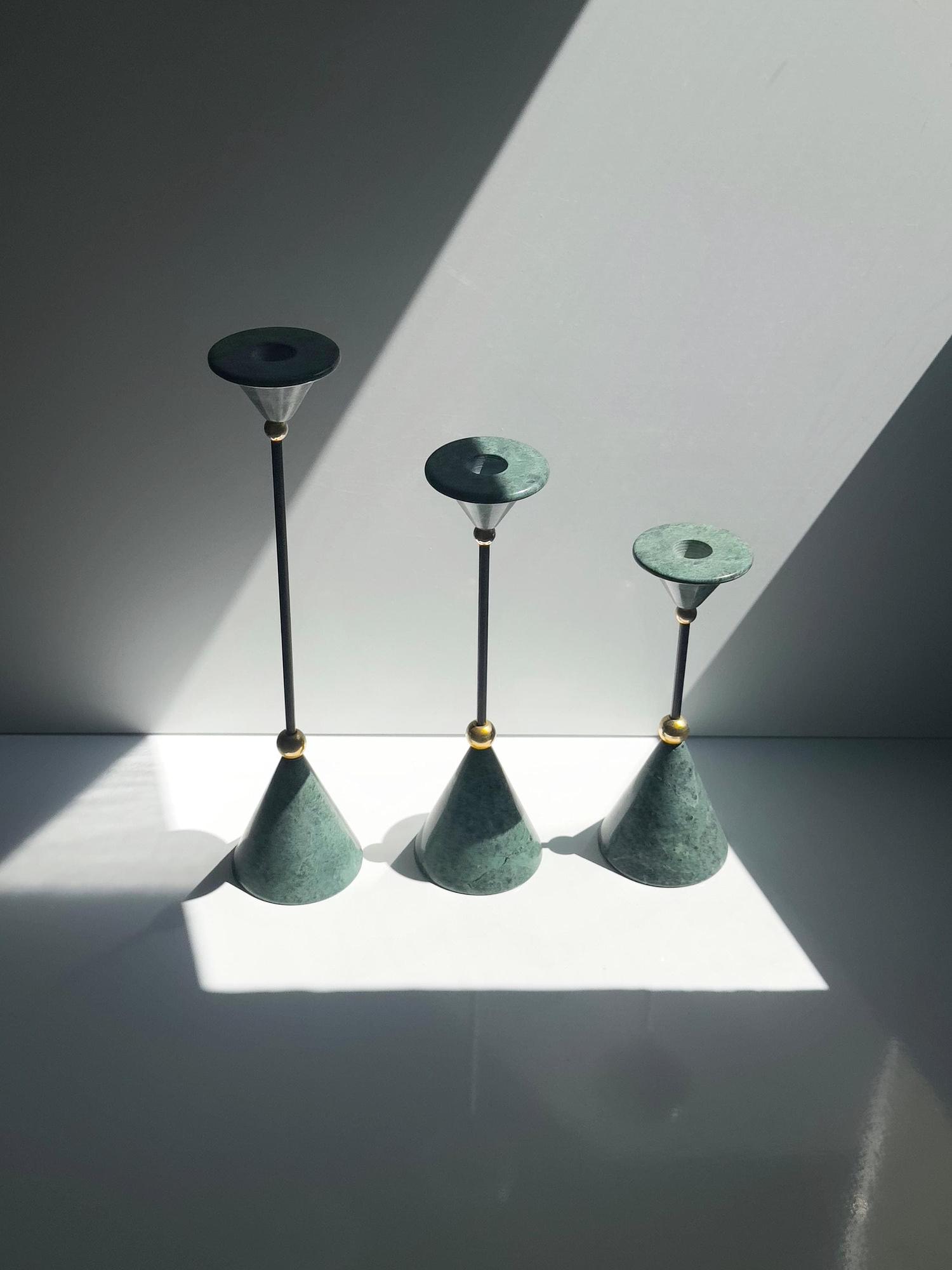 3er Set Christian de Beaumont zugeschriebene Postmodern 2