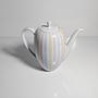 Eschenbach Kaffeekanne in Pastellfarben, Mid Century 1950er 2