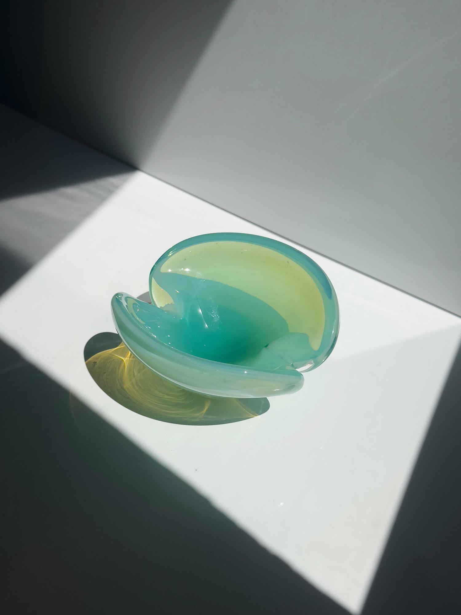 Vintage Murano Uranglas Aschenbecher / Vide Poche 1