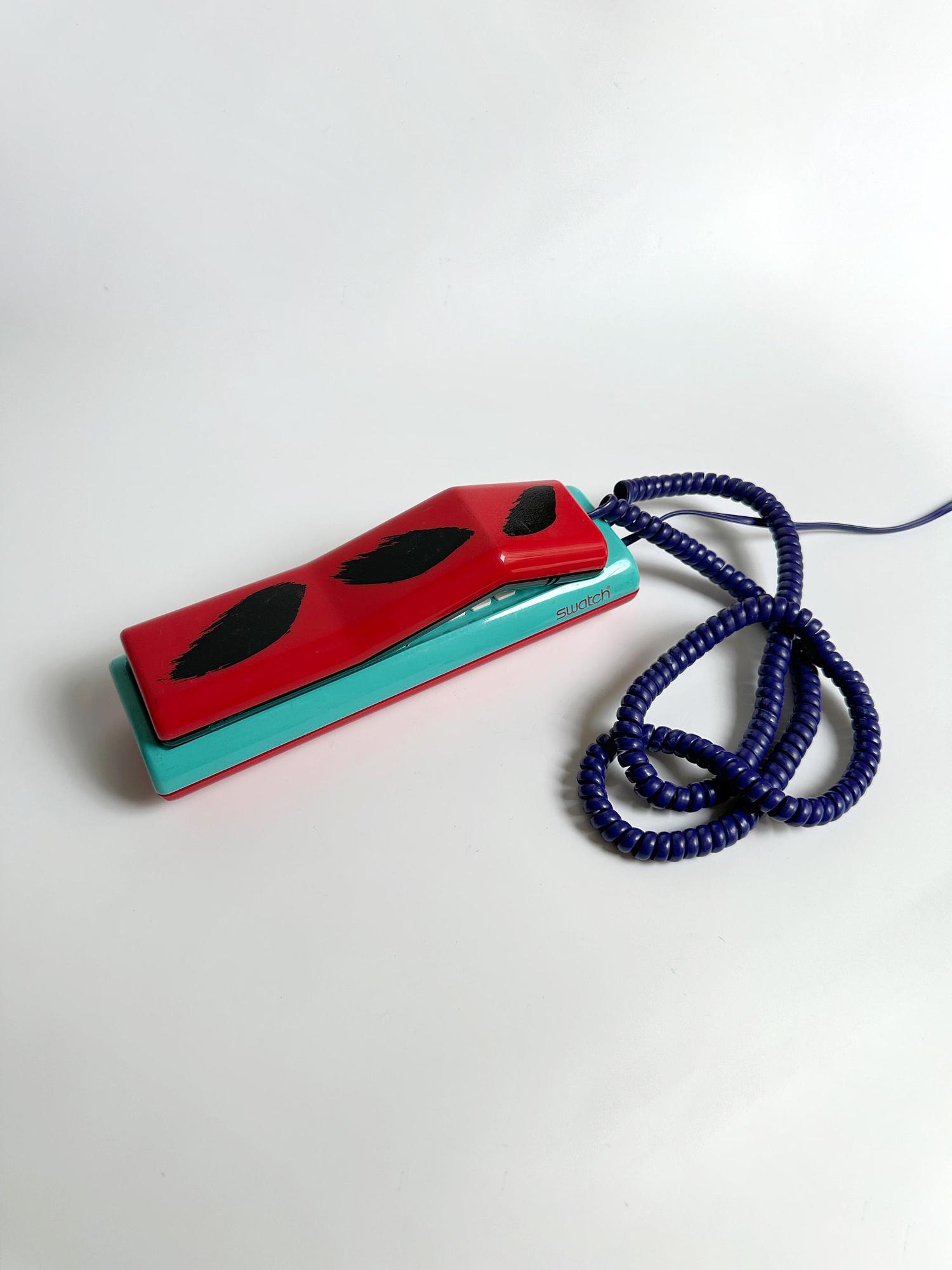 Swatch twin phone memphis milano 1