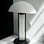 Große Murano Glas Tischlampe von Bruno Gecchelin für Skipper 7