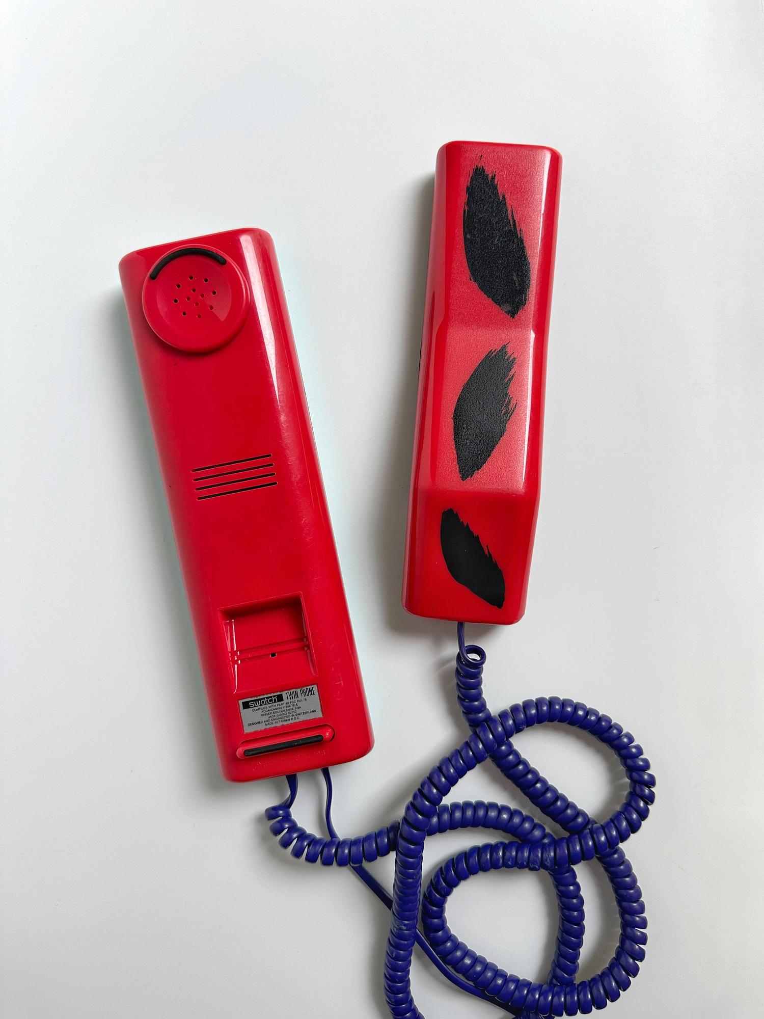 Swatch twin phone memphis milano 3