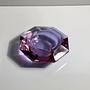 Vintage Alexandritglas Aschenbecher / Vide-Poche 3