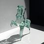 Vintage Murano Pferde-Vase in Mintgrün, Italien um 1970 2