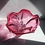 Josef Hospodka für Chřibská XL Cranberry Glasschale 4