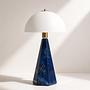 2er Set italienische Tischlampen „Prisma“ 2