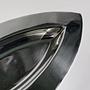 Vintage versilberte Anbietschale in Mandelform, 1980er 3