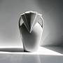 Kaiser Porzellan Vase, Art Deco Revival / Postmodern, 1980er 2