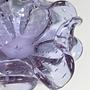 Vintage Alexandritglas-Aschenbecher mit Bullicante-Dekor 1