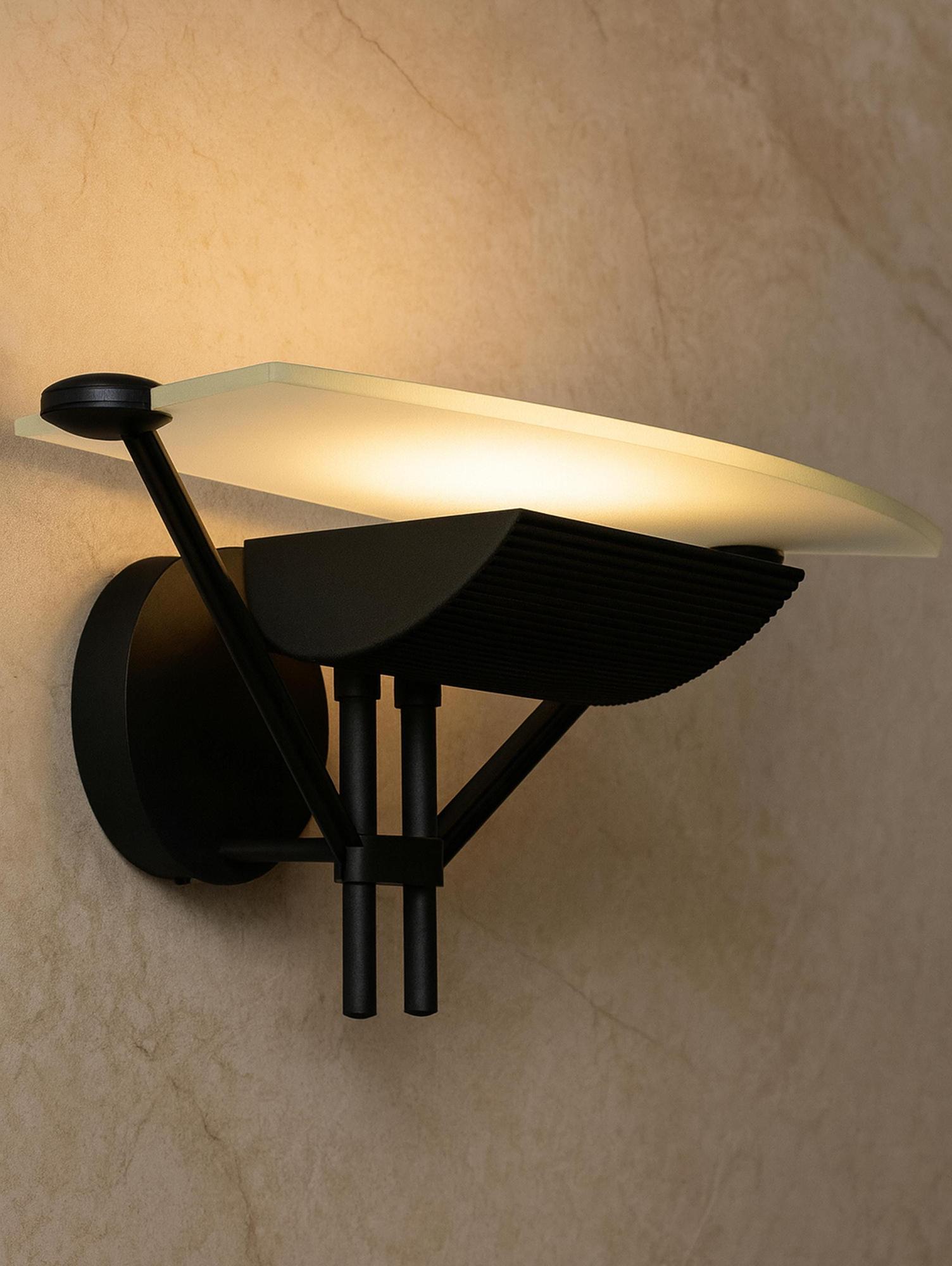 Wandlampe Postmodern Luci Accademia Italia Asahara Shigeaki 4