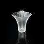 Vintage Bleikristall Vase aus Italien 1
