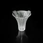 Vintage Bleikristall Vase aus Italien 2