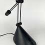 Vintage Anavil Italy Architektenlampe in Schwarz aus den 4