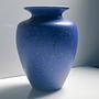 MF Design Keramikvase in Blau mit Sprenkeln 3