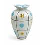 Viktoria Keramikvase in Mintgrün, Mid-Century 1950er/60er 0