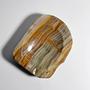 Vintage italienischer Onyx-Aschenbecher in Beige 4