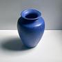 MF Design Keramikvase in Blau mit Sprenkeln 1