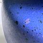 MF Design Keramikvase in Blau mit Sprenkeln 4