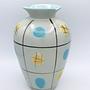 Viktoria Keramikvase in Mintgrün, Mid-Century 1950er/60er 4