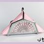 Vintage Serviettenhalter aus Metall, 1980er Art Deco Revival 1