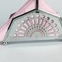 Vintage Serviettenhalter aus Metall, 1980er Art Deco Revival 3