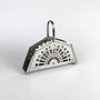 Vintage Serviettenhalter aus Metall, 1980er Art Deco Revival 0