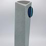 Lineasette Ceramiche Vase mit Glaselement 4