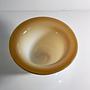 Vintage Murano Opalglas Schale in Creme & Beige 5