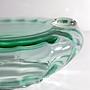 Vintage italienischer Glas-Aschenbecher in Türkisgrün 2
