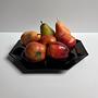 Arcoroc „Octime“ große Kuchenplatte aus schwarzem Glas 3