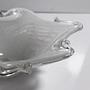 Murano Aschenbecher Weiß Vintage Milchglas Schale Filigrana 3