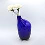 H. J. Richartz Art Collection Glasvase in Kobaltblau 0