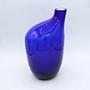 H. J. Richartz Art Collection Glasvase in Kobaltblau 1