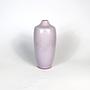 Vintage Keramikvase in Flieder mit Effektglasur, 1980er/90er 1