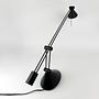 Vintage Anavil Italy Architektenlampe in Schwarz aus den 1