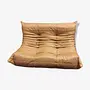 Togo Sofa 2-Sitzer Leder Beige 0