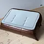 Togo Sofa 2-seater High-gloss leather Dark brown 6