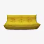 Togo Sofa 3-Sitzer Textil Gelb 0