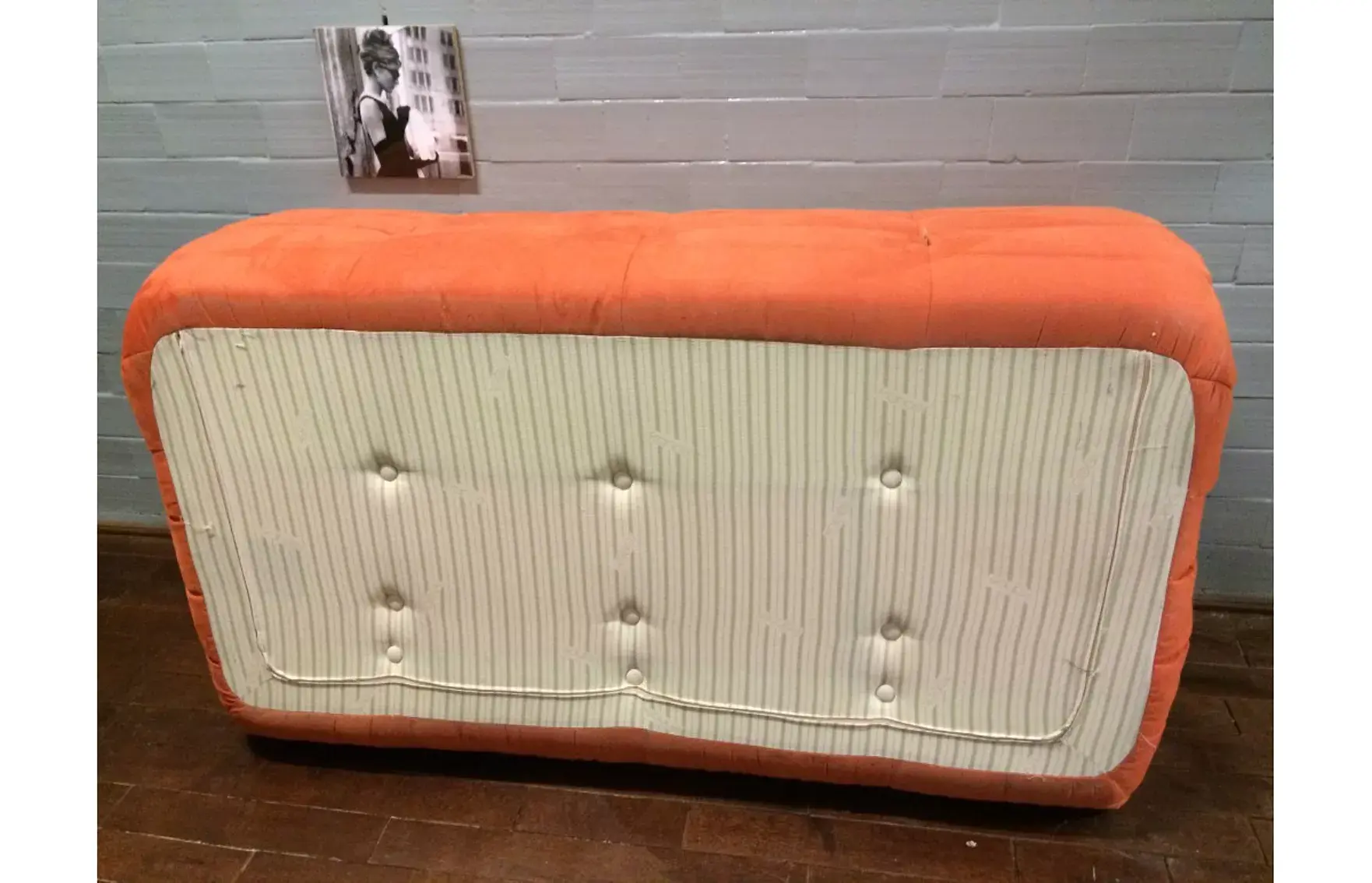 Togo Sofa 3-Sitzer Textil Orange 4