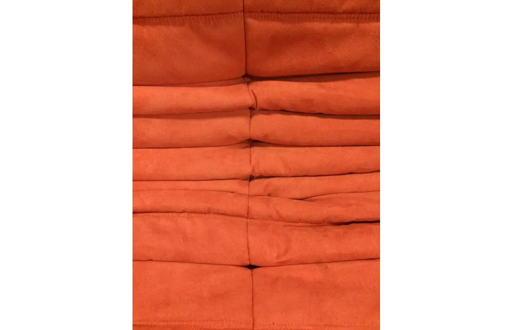 Togo Sofa 3-Sitzer Textil Orange 5