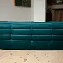 Togo Sofa 3-seater velvet petrol 5
