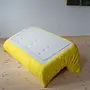 Togo Sofa 3-seater textile lemon yellow 3