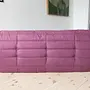 Togo Sofa 3-Seater Textile Aubergine 5