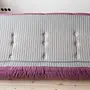 Togo Sofa 3-Seater Textile Aubergine 7