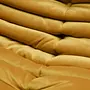 Togo Sofa 3-seater velvet mustard yellow 6