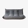 Togo Sofa 3-seater Textile Grey 0